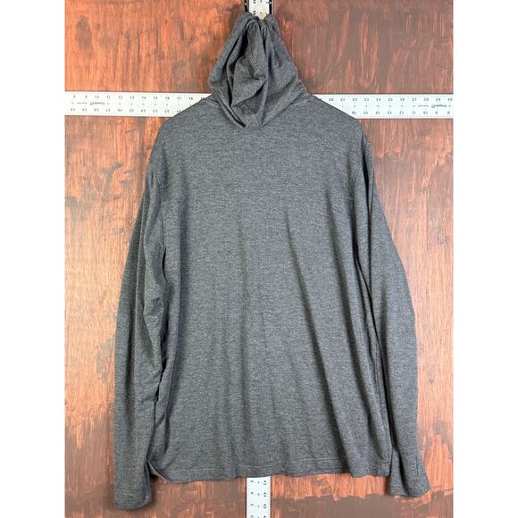 Gerry Lightweight Performance Hoodie Long Sleeve Activewear Dark Gray 2XL XXL - Picture 7 of 7